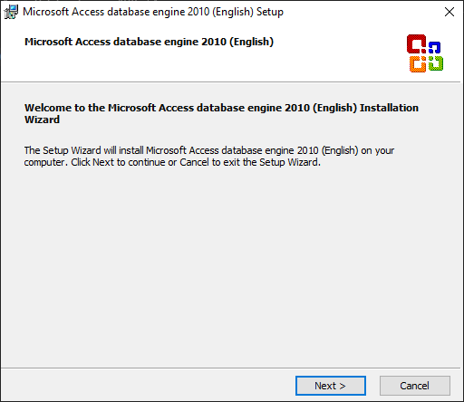 Installing the Access Database Engine.