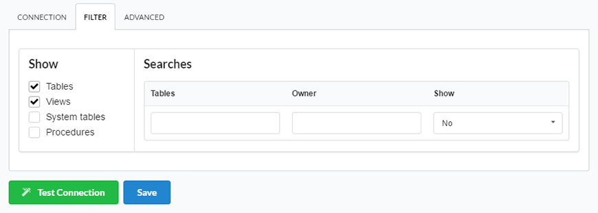 Filtering the Mac OS X database