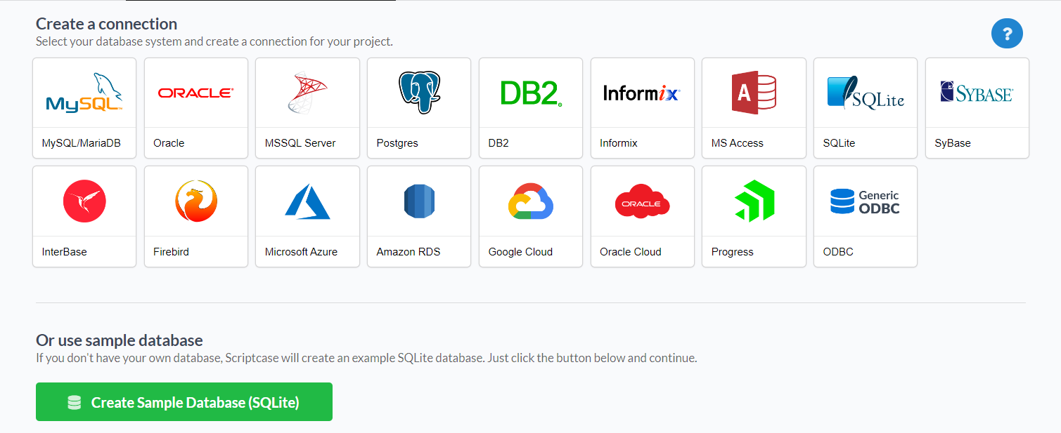 Selecting a connection